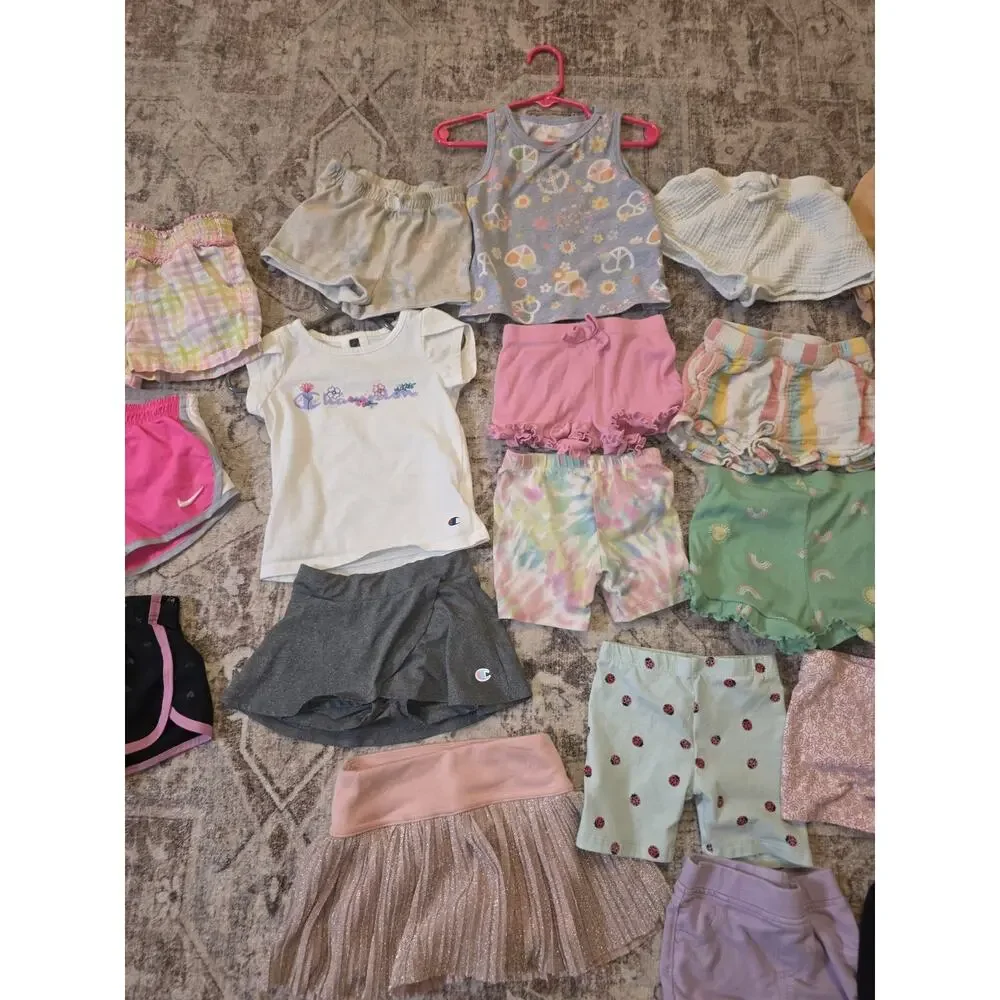Girls 18-24M Clothing Lot 21 Bottoms + 7 For All Mankind Romper 22pc Bundle